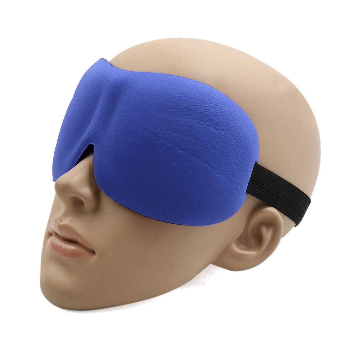 Travel Padded 3D Eye Shade Cover Sleep Rest Relax Sleeping Blindfold Blue