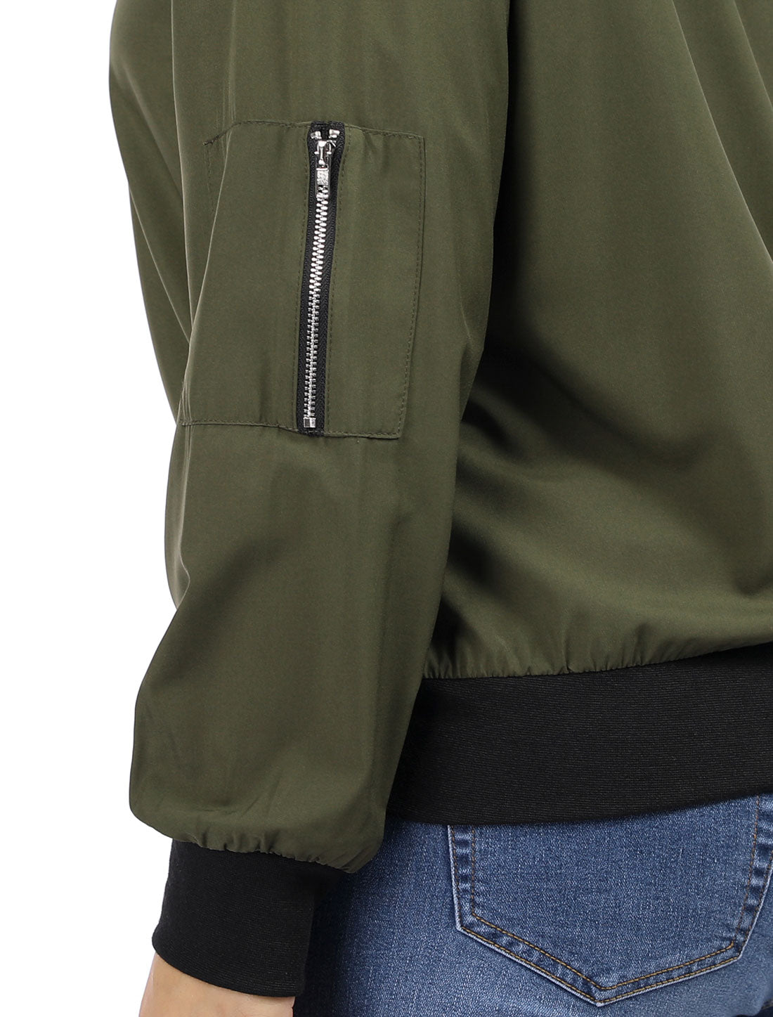 Women's Plus Size Bomber Jackets Lightweight with Pockets Zip Up Quilted Casual Outwear