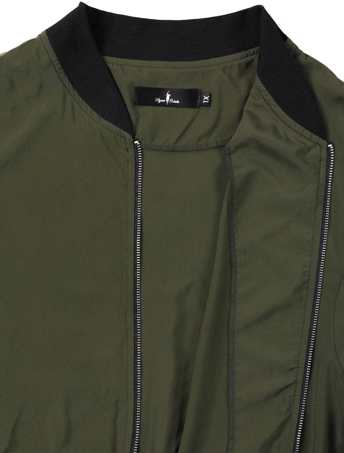 Women's Plus Size Bomber Jackets Lightweight with Pockets Zip Up Quilted Casual Outwear