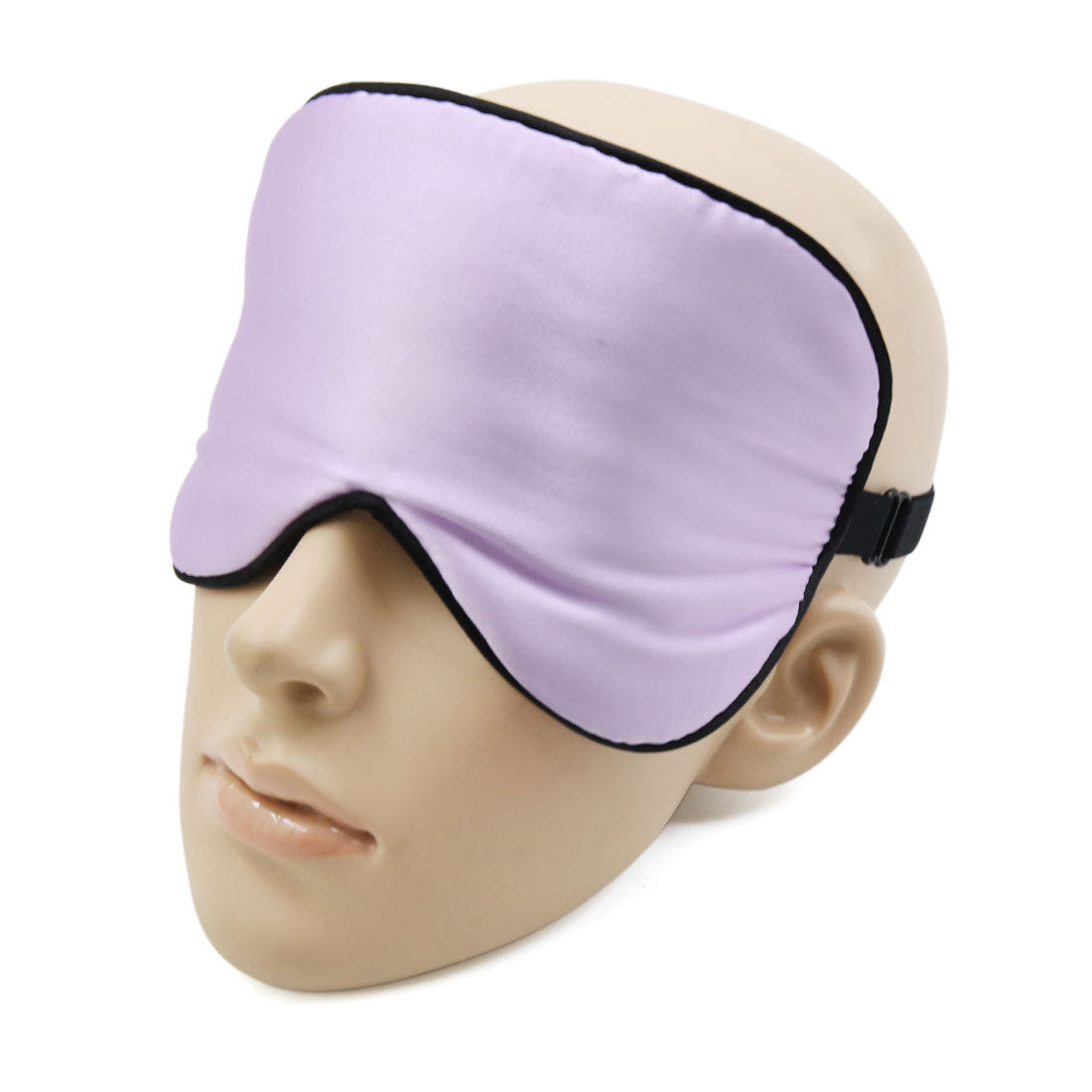 Soft Silk Travel Relax Eyes Pad Sleep Eye Mask Blindfold Purple