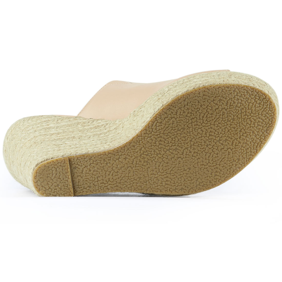 Sandalias de plataforma sin cordones para mujer, alpargatas, cuñas, chanclas y mules