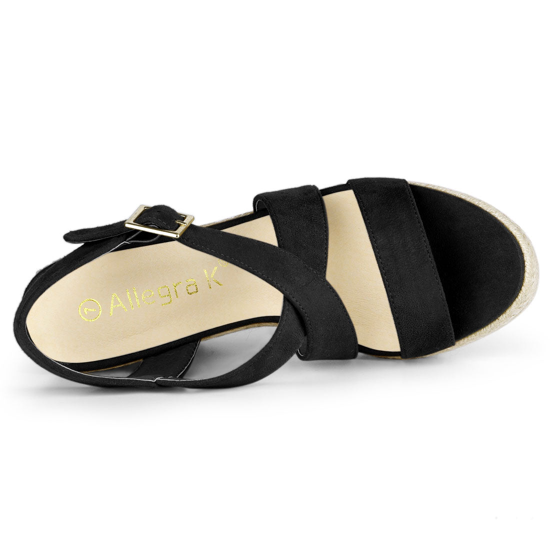 Women's Espadrilles Platform Slingback Wedges Sandals