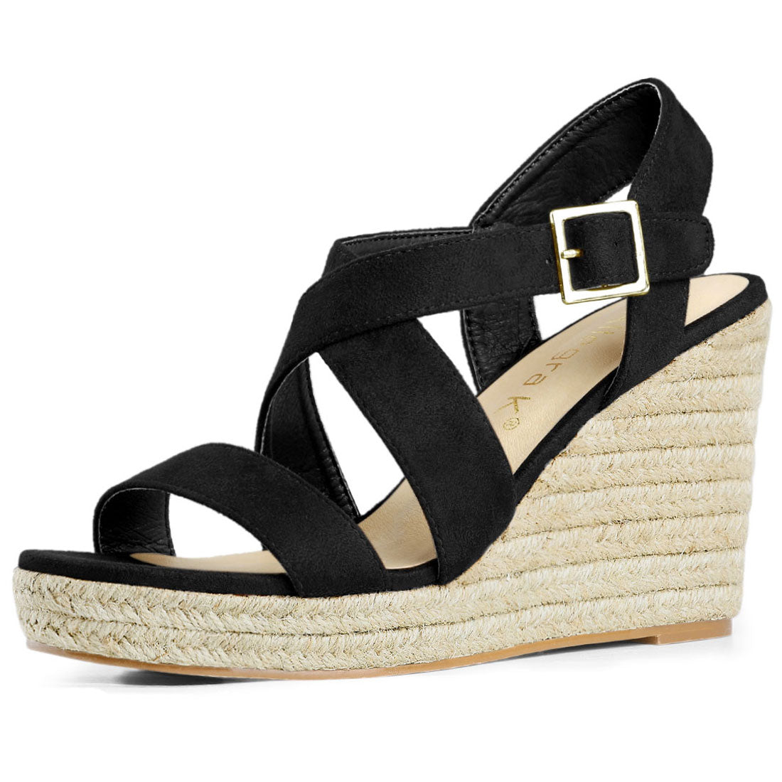 Women's Espadrilles Platform Slingback Wedges Sandals
