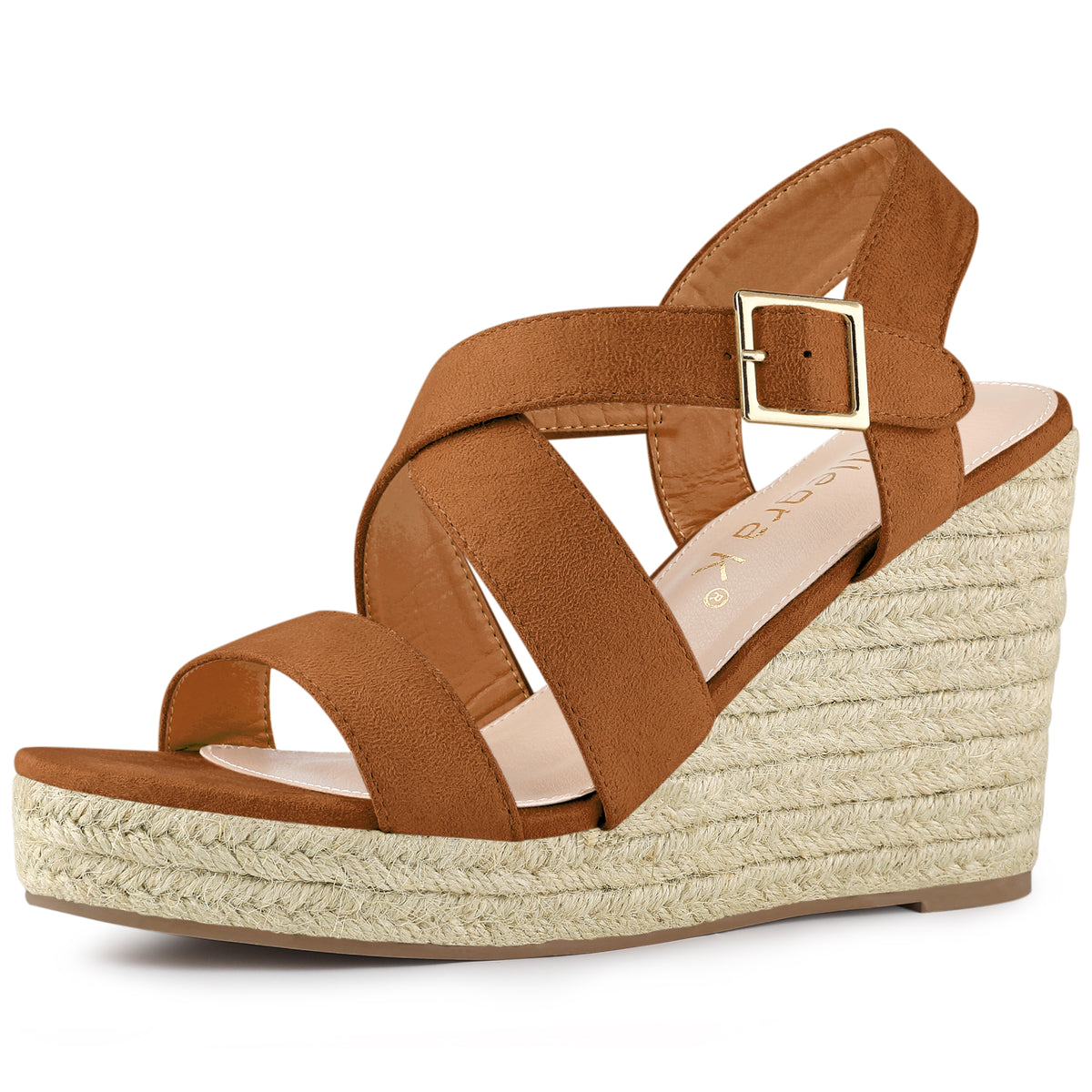 Women's Espadrilles Platform Slingback Wedges Sandals