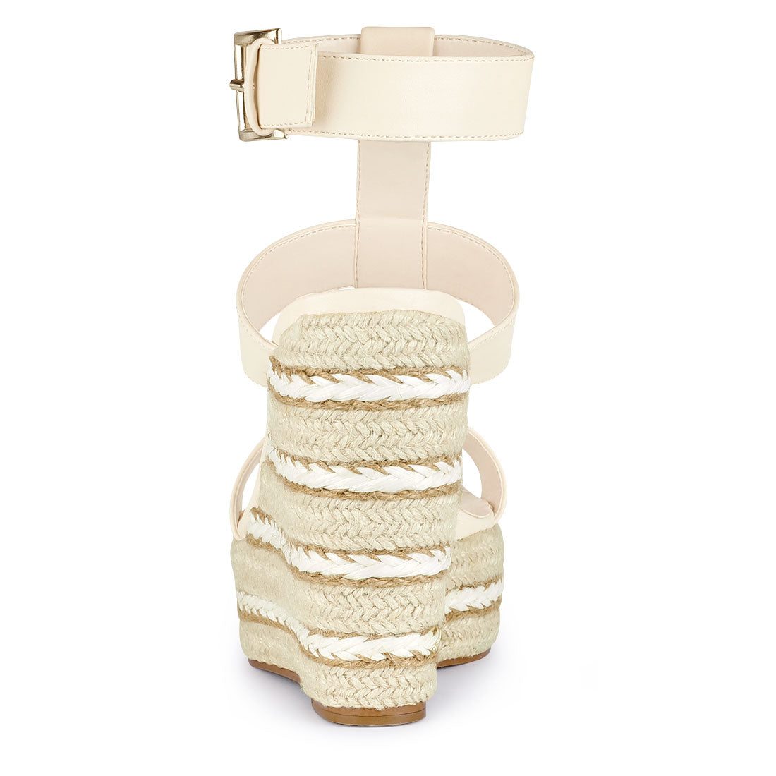 Women's Strappy Espadrille Wedges Platform Sandals