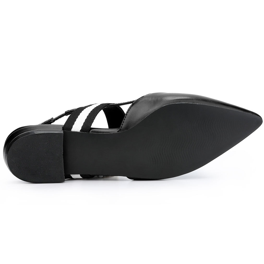 Women's Pointed Toe Slingback Flat Mules