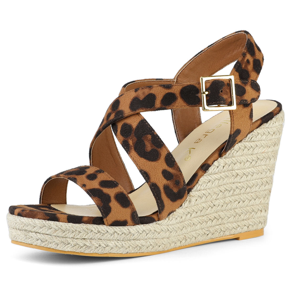 Women's Espadrilles Platform Slingback Wedges Sandals