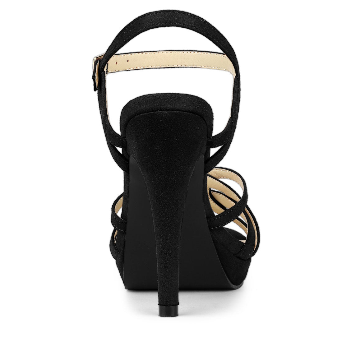 Women's Strappy Platform Stiletto Heel Sandals