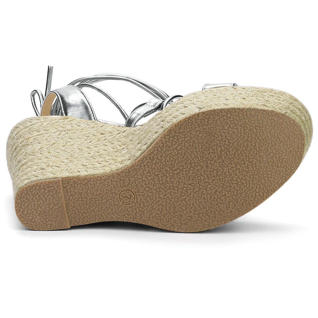 Women's Espadrilles Platform Wedges Heel Lace Up Sandals