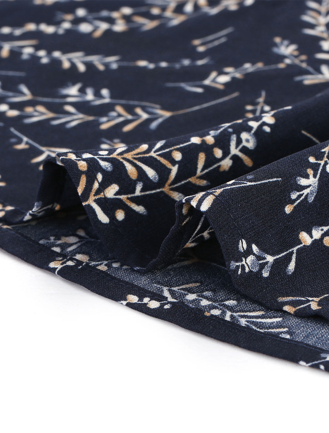 Women's Lace Long Sleeve Top Keyhole Neck Floral Ruffled Blouse