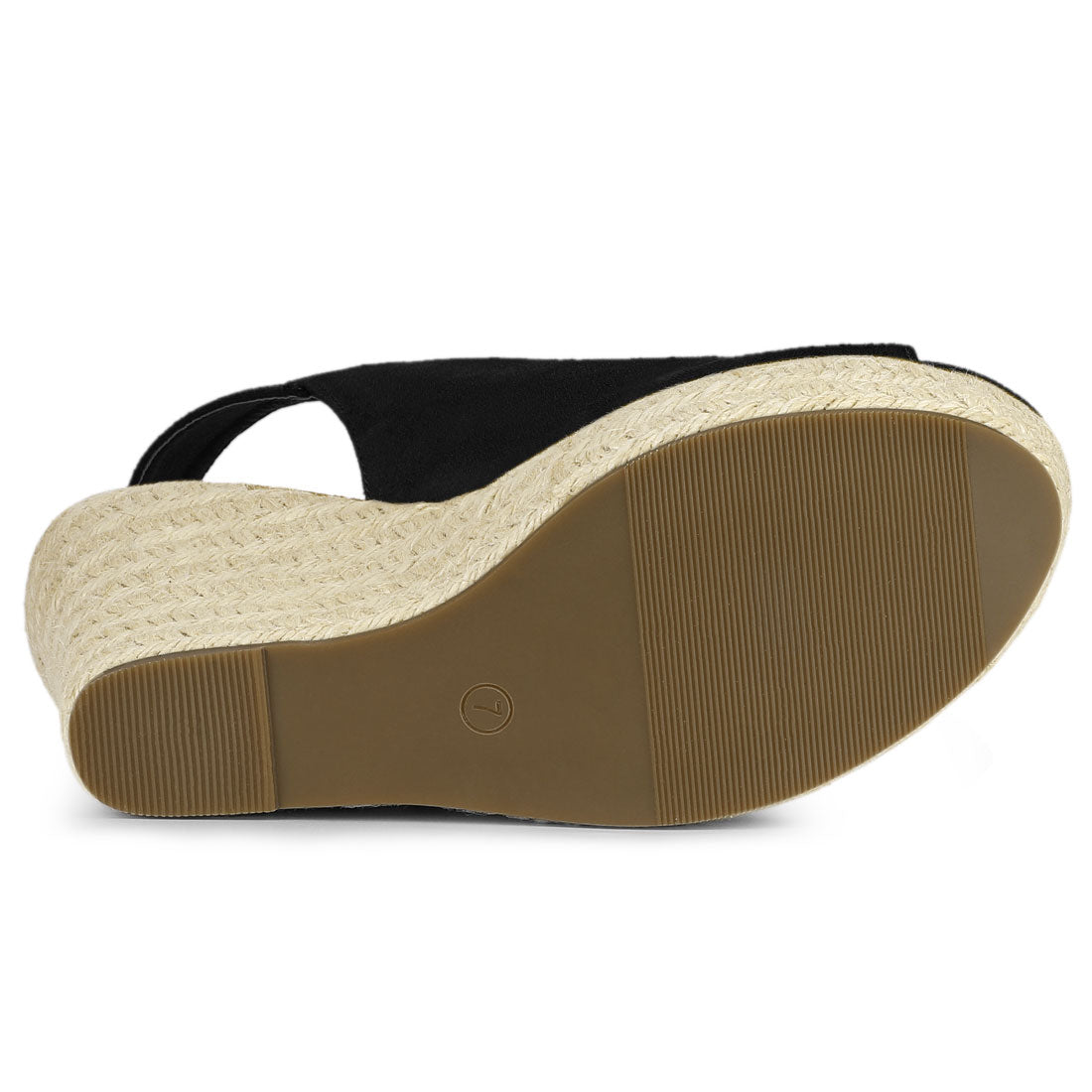 Women's Espadrille Platform Heeled Wedges Sandals