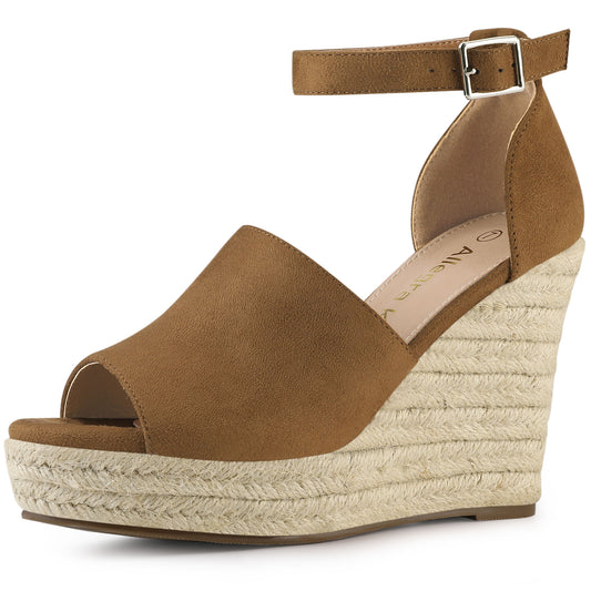 Women's Espadrilles Platform Heels Wedges Sandals
