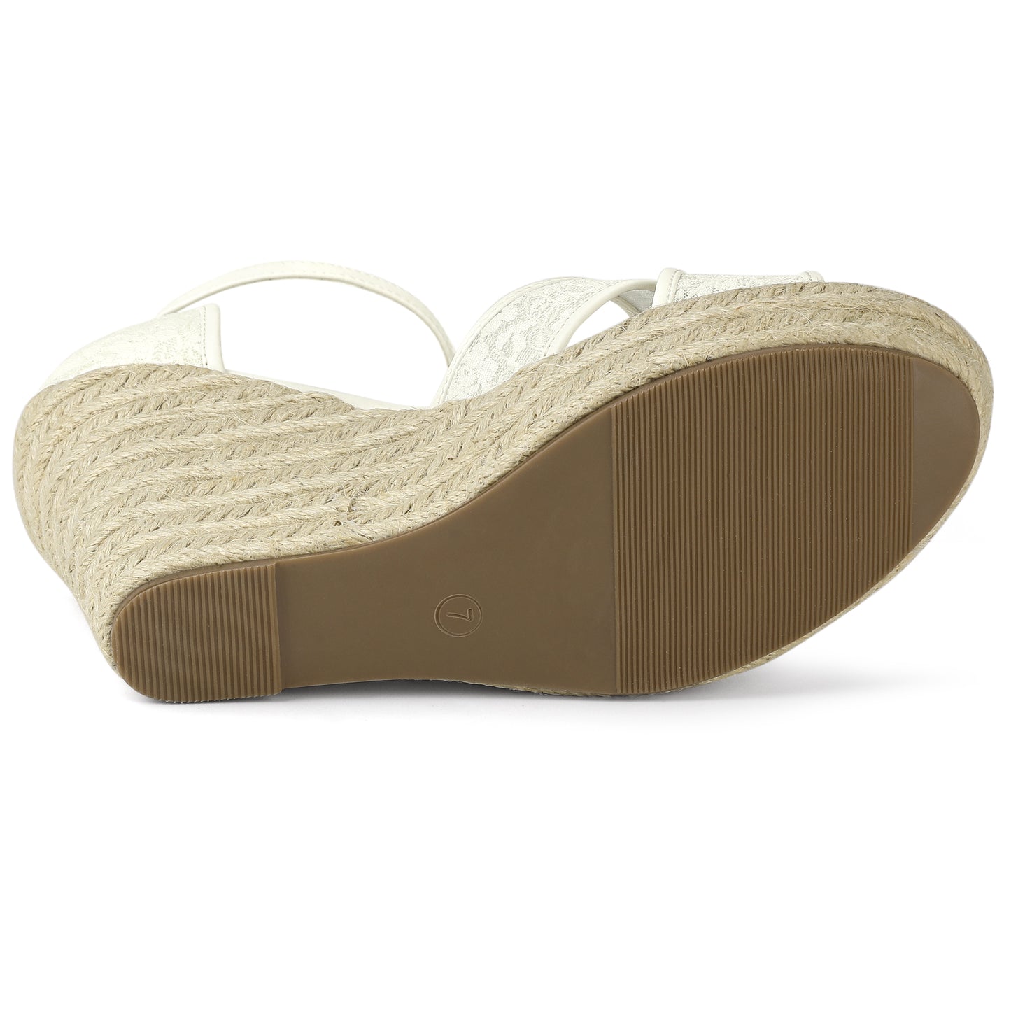 Women's Ankle Strap Espadrille Wedge Heel Sandals