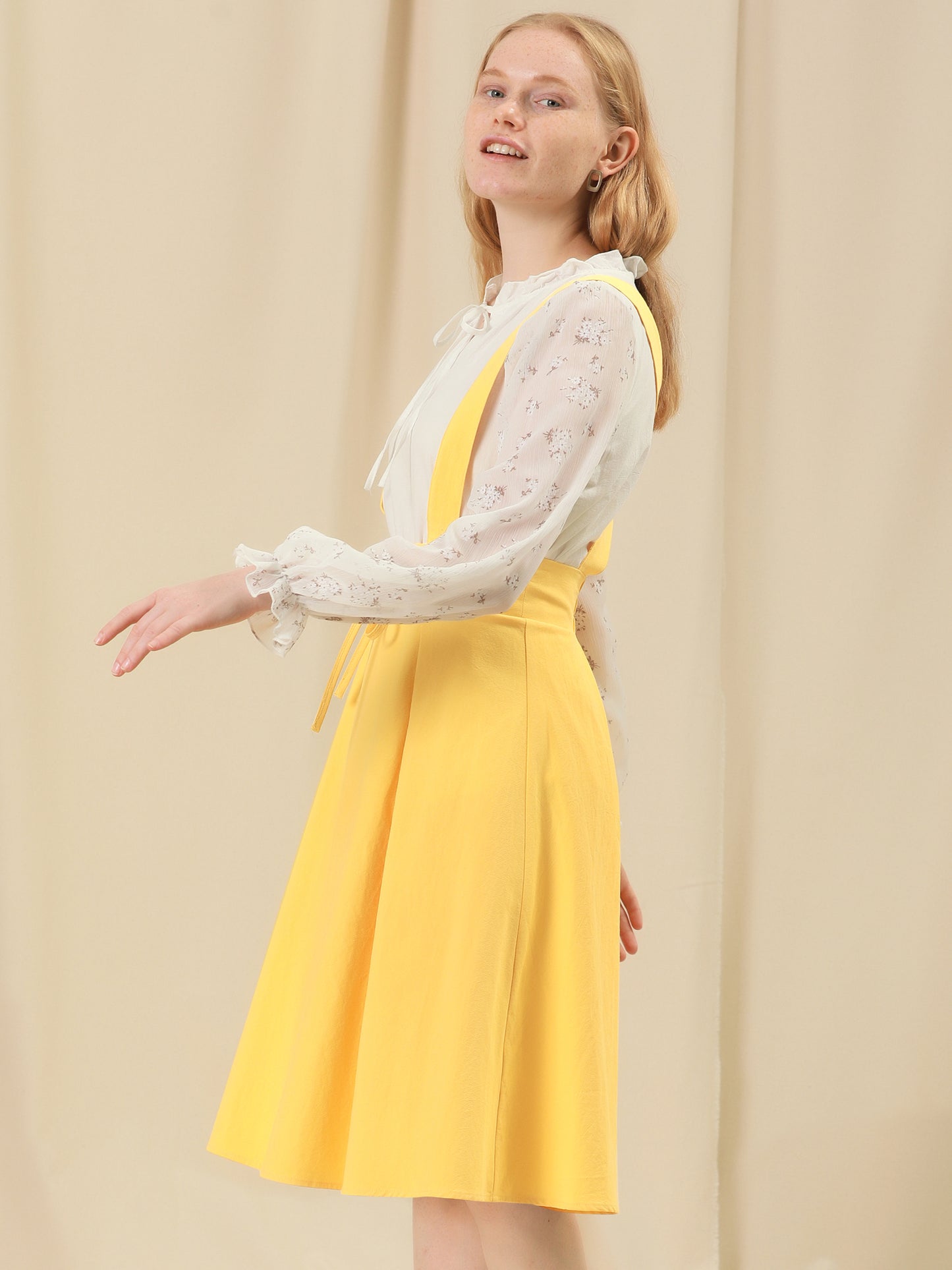 Falda con tirantes y cintura alta para mujer, mono, corsé, falda skater, minivestido corto