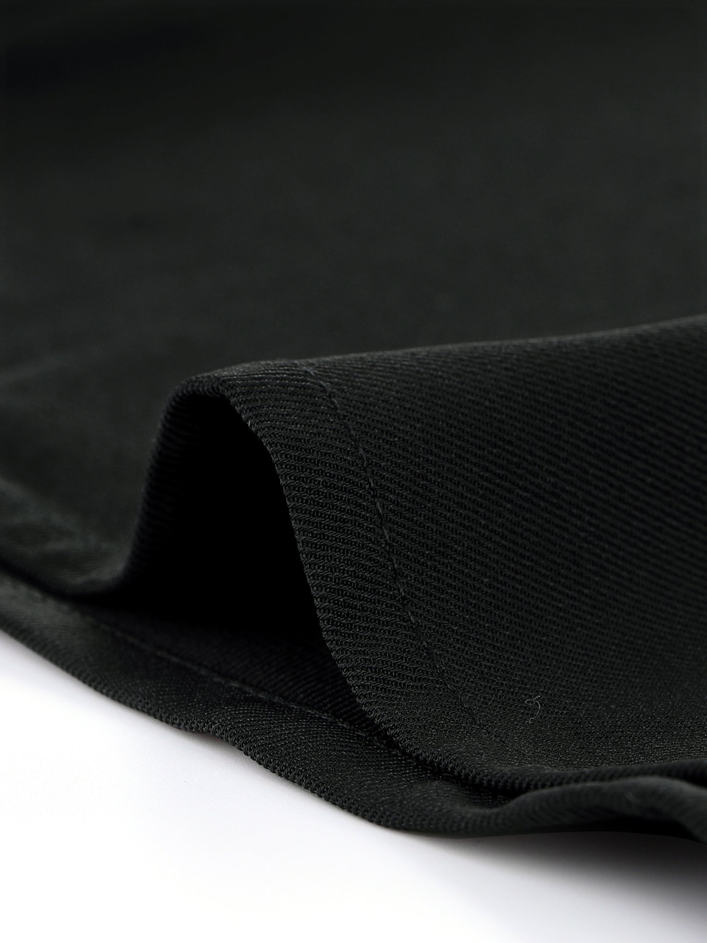 Women's Work Button Decor Elastic Waist Split Office Business Skirt