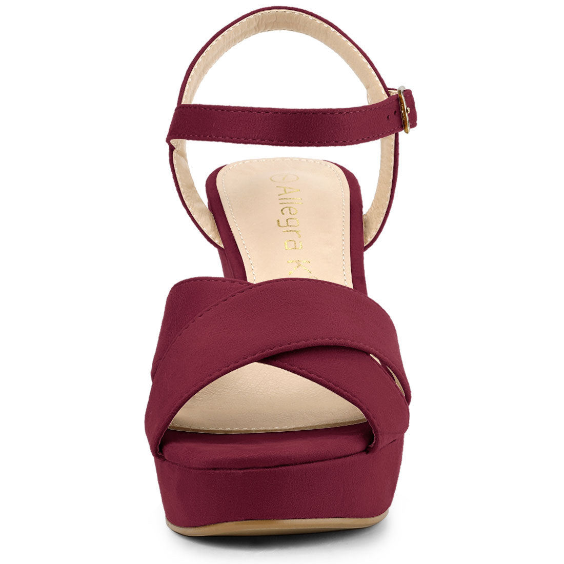 Women's Platform Chunky Heel Slingback Sandals