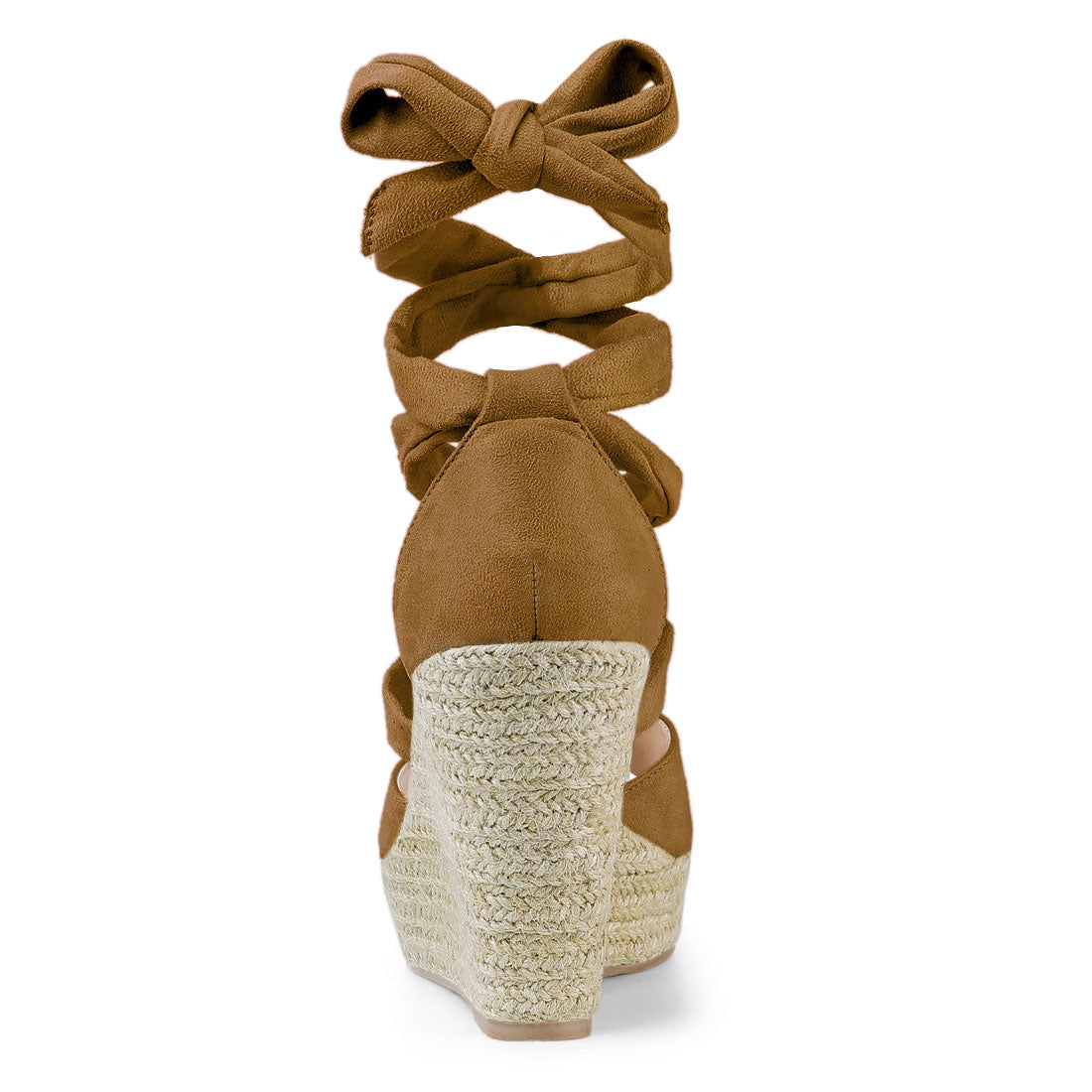 Women's Lace Up Espadrilles Platform Wedges Sandals