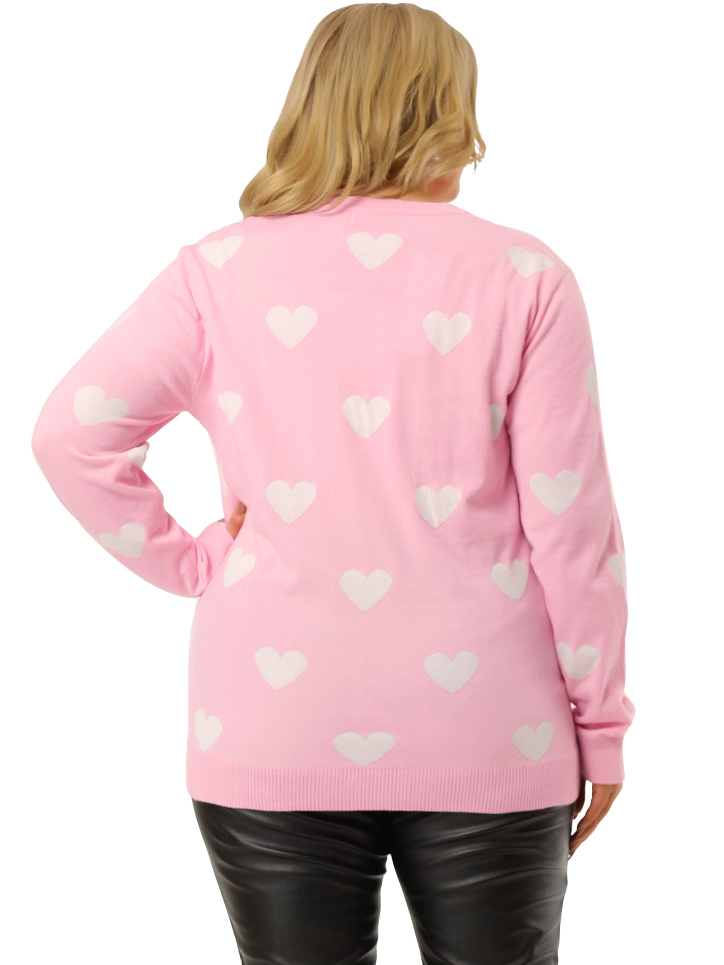 Women Plus Size Sweaters Cardigans Long Sleeve Lightweight V Neck Cardigan Sweater