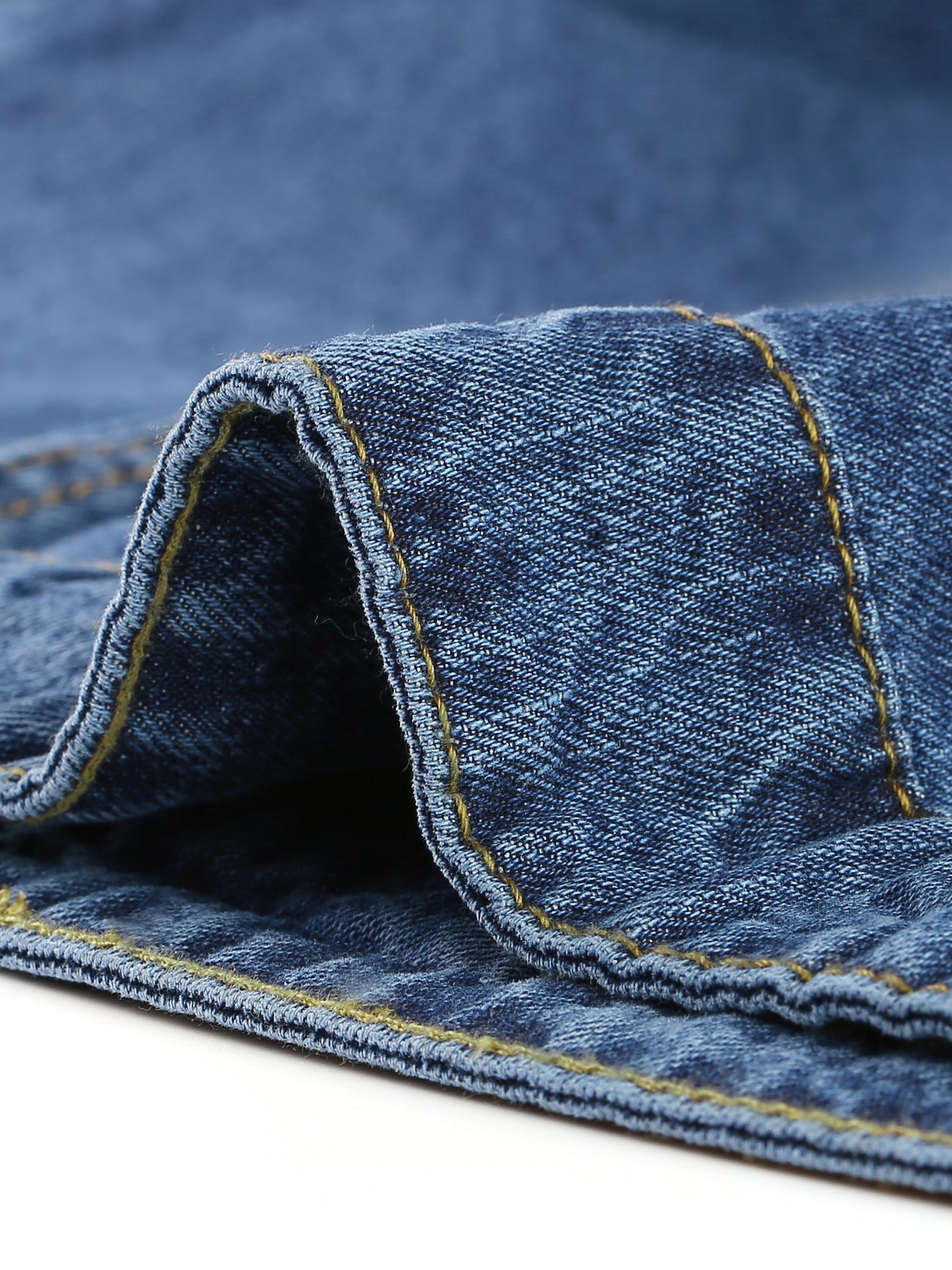 Women's Plus Size Jean Jacket Stitching Button Front Washed Denim Jacket