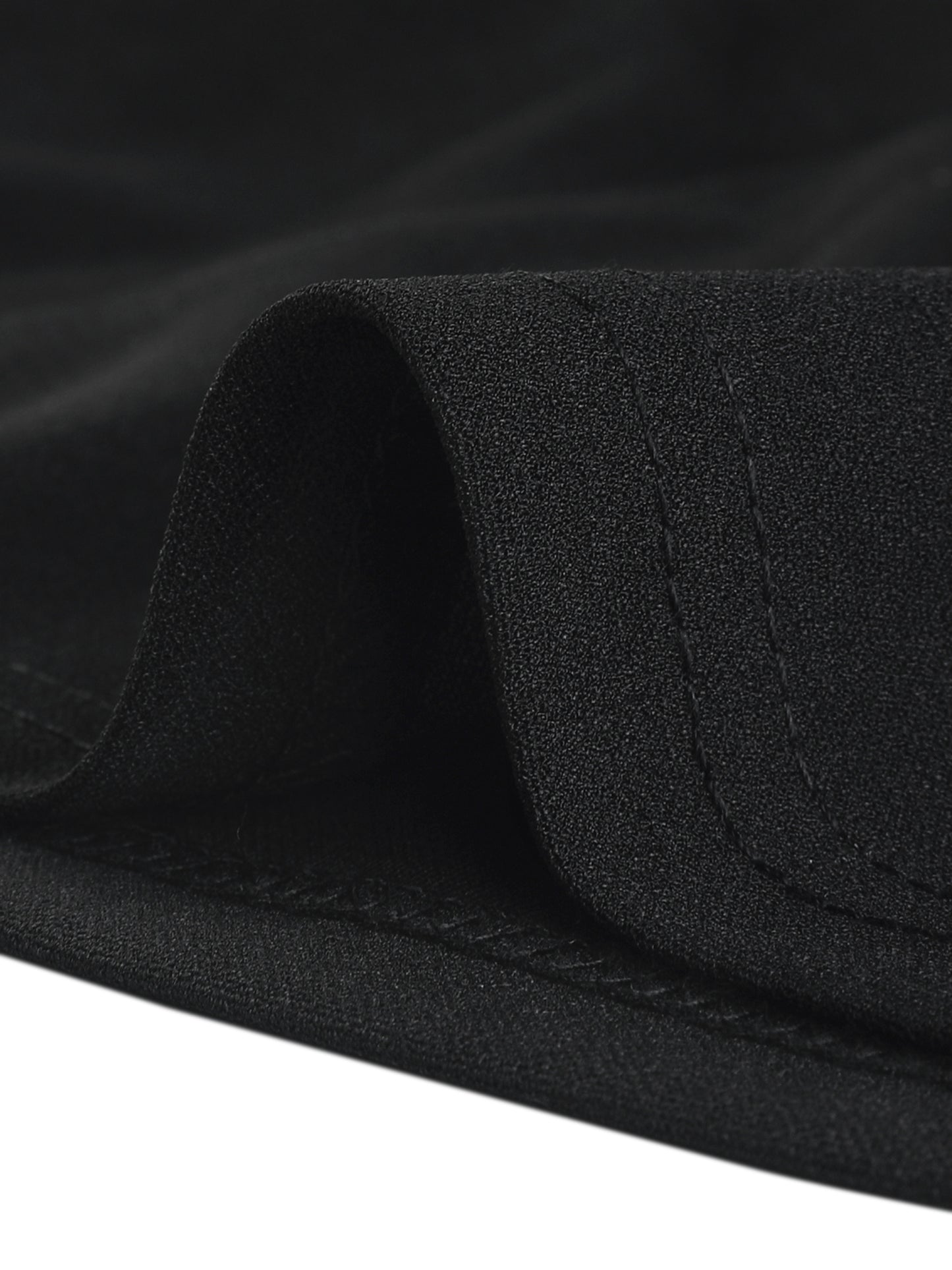 Top peplum con cuello redondo, panel de malla y mangas 3/4 recortadas para mujer