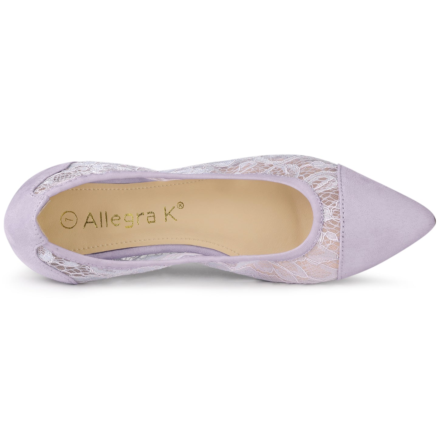 Women's Pointed Toe Slip On Mesh Flats