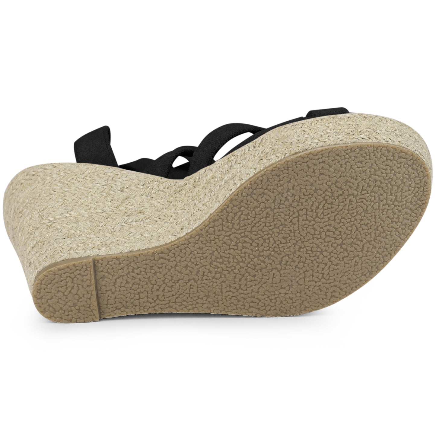 Women's Espadrilles Platform Heels Lace Up Wedge Sandals