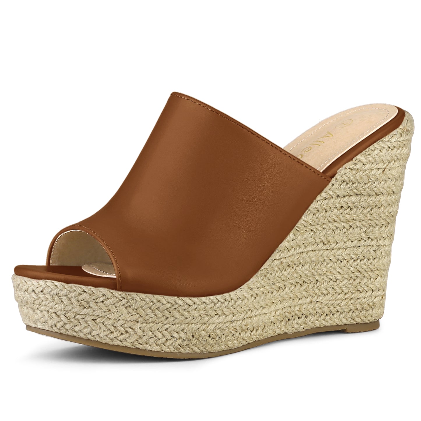 Sandalias de plataforma sin cordones para mujer, alpargatas, cuñas, chanclas y mules