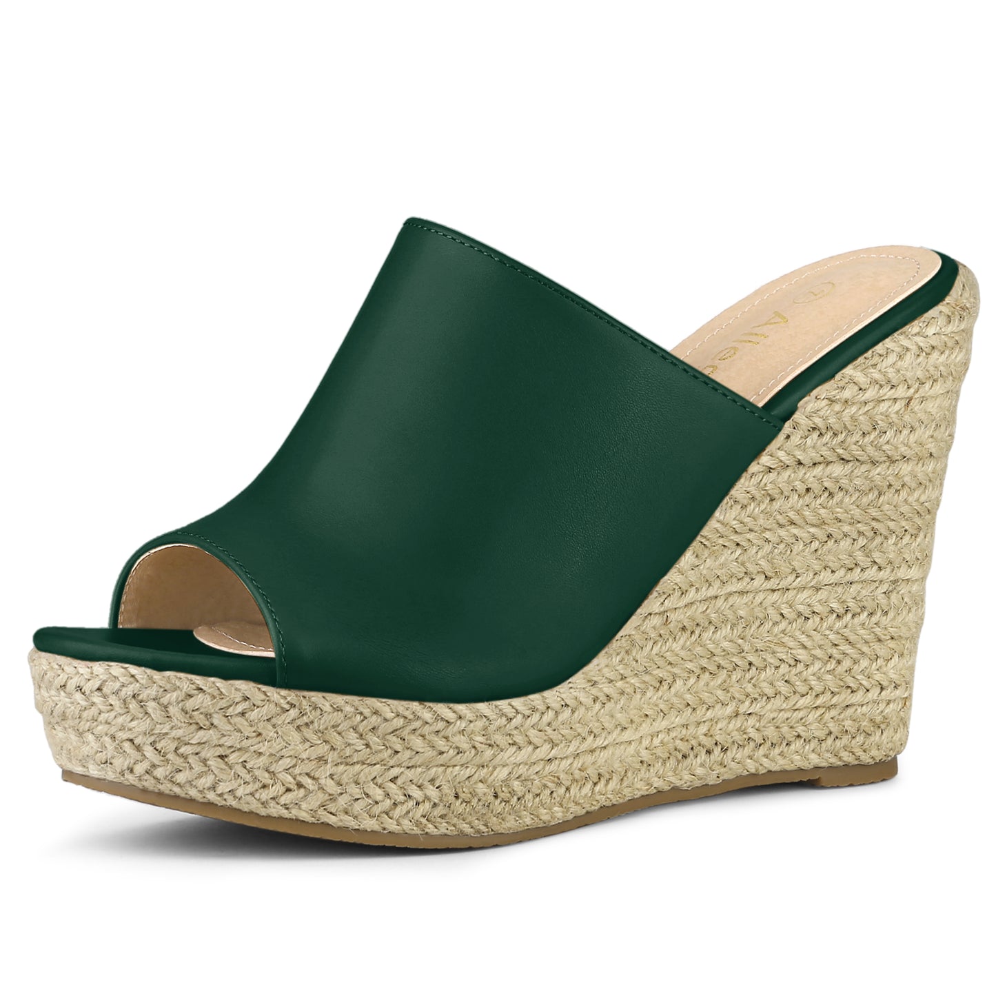 Sandalias de plataforma sin cordones para mujer, alpargatas, cuñas, chanclas y mules