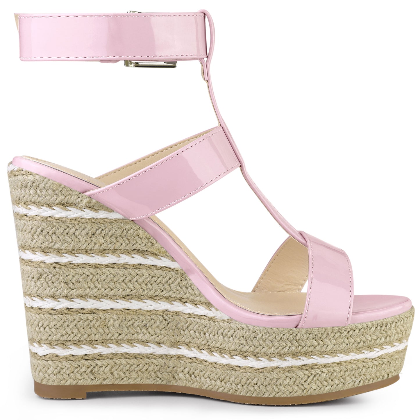 Women's Strappy Espadrille Wedges Platform Sandals
