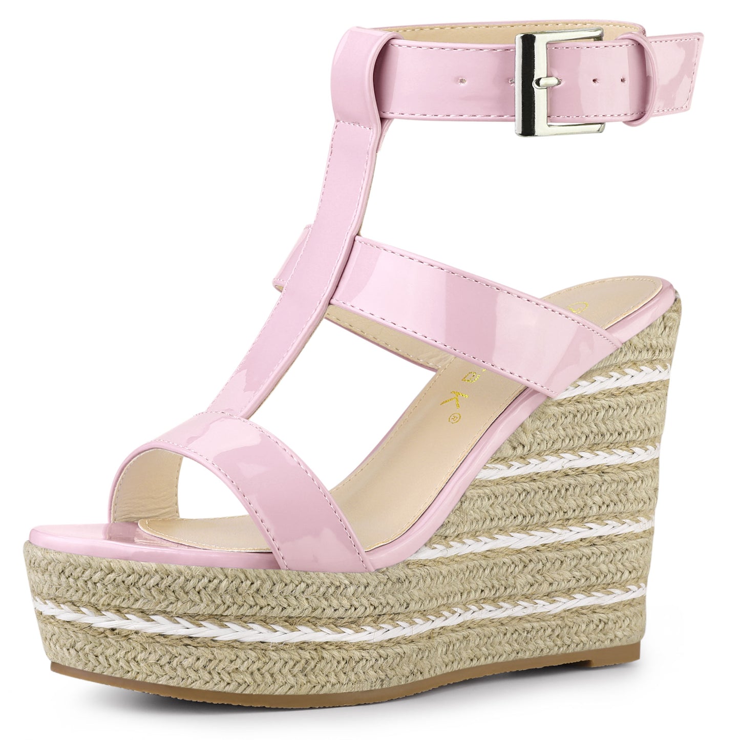 Women's Strappy Espadrille Wedges Platform Sandals