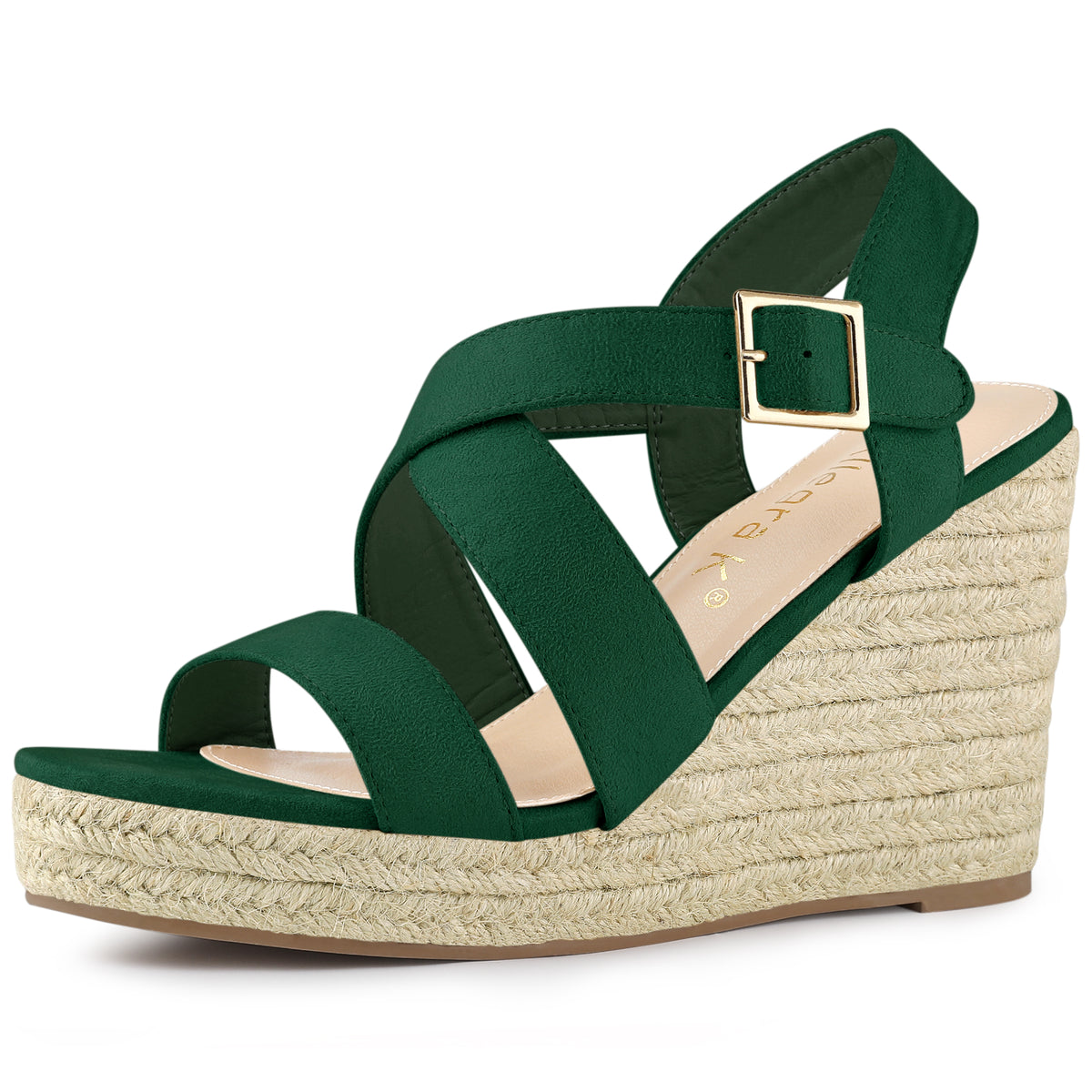 Women's Espadrilles Platform Slingback Wedges Sandals