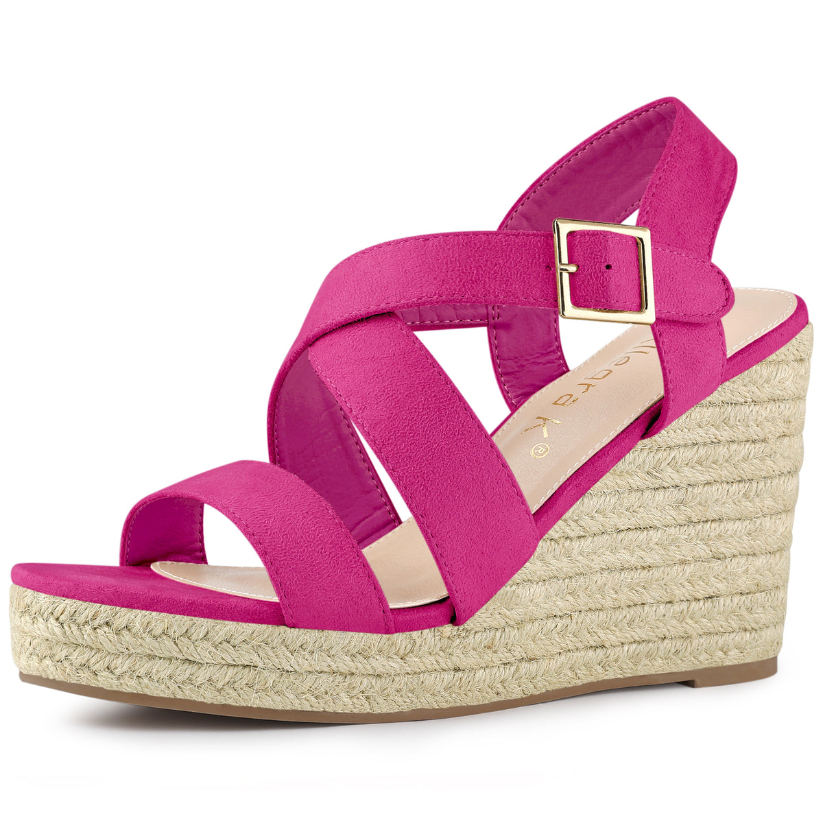 Women's Espadrilles Platform Slingback Wedges Sandals
