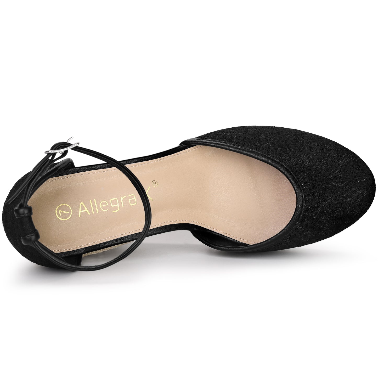 Women's Espadrille Platform Heels Lace Wedge Heel Sandals