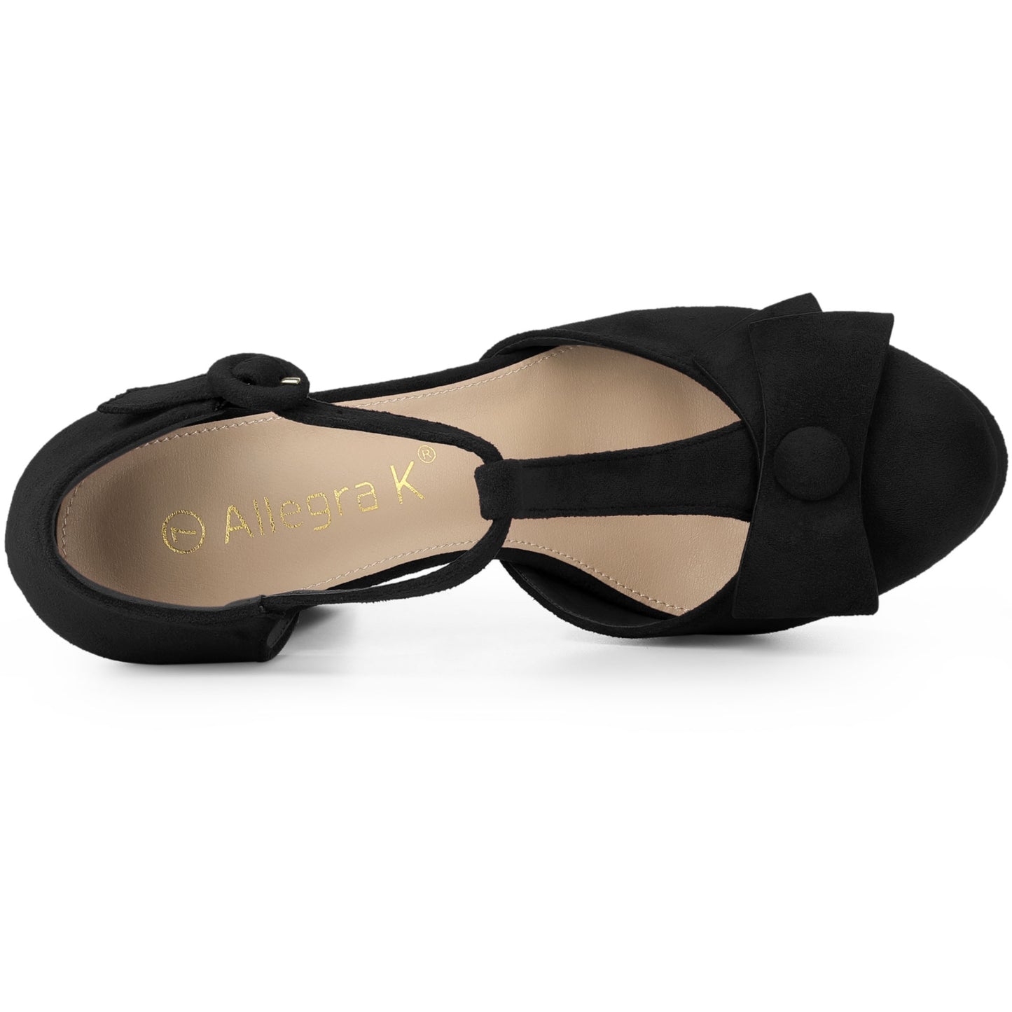 Zapatos de vestir Mary Jane con plataforma y tacón grueso para mujer