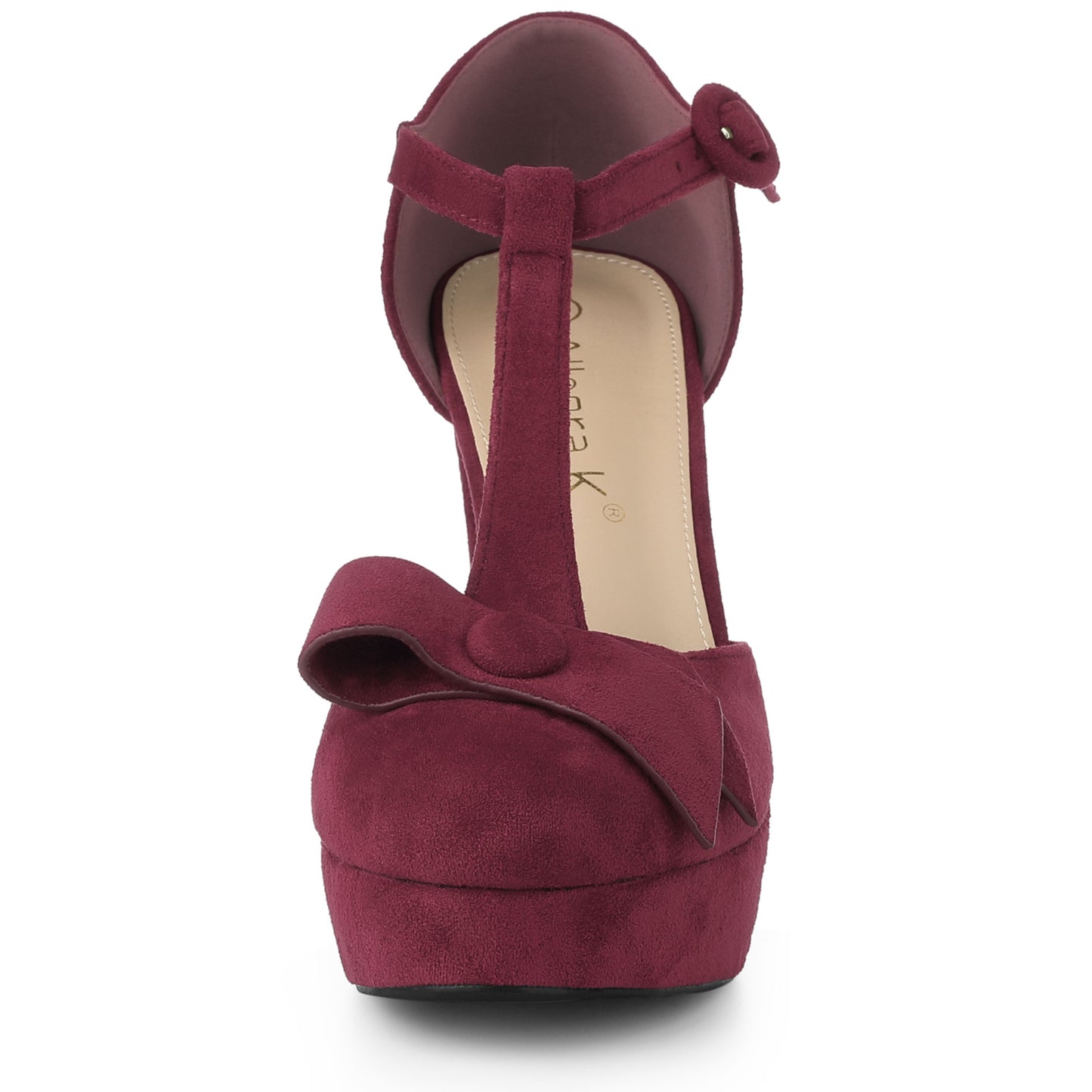 Zapatos de vestir Mary Jane con plataforma y tacón grueso para mujer