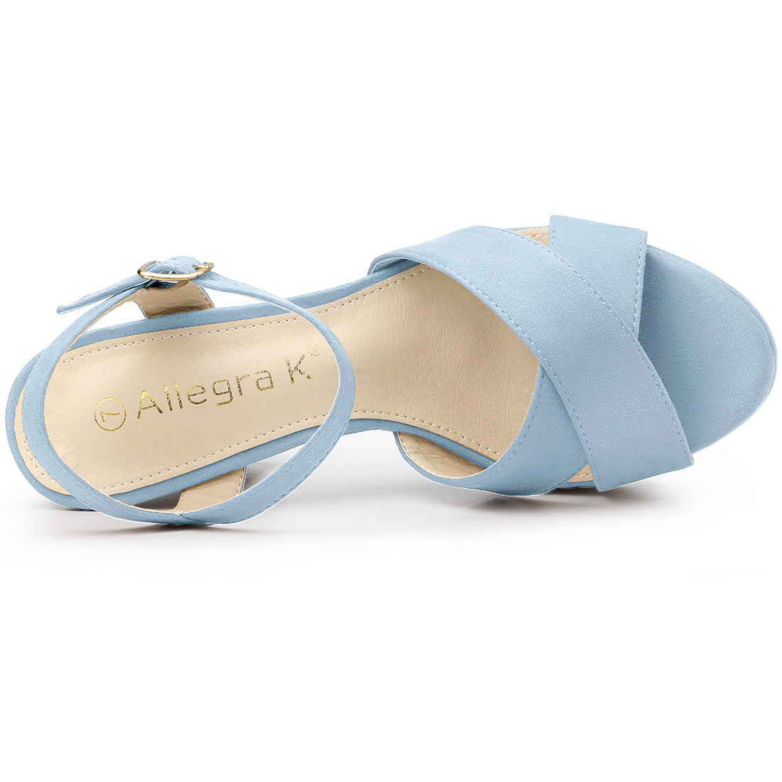 Women's Platform Chunky Heel Slingback Sandals