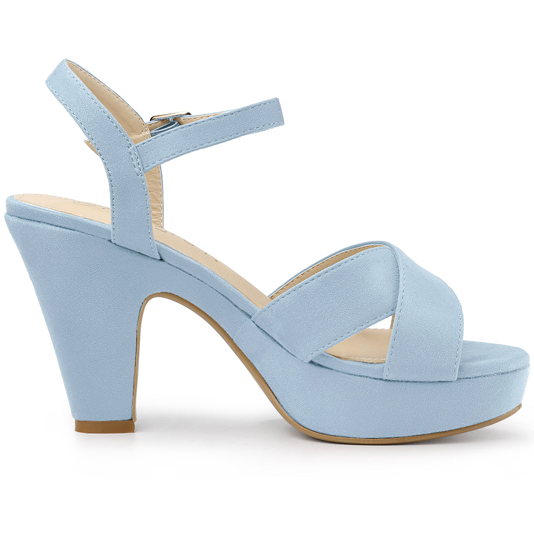 Women's Platform Chunky Heel Slingback Sandals