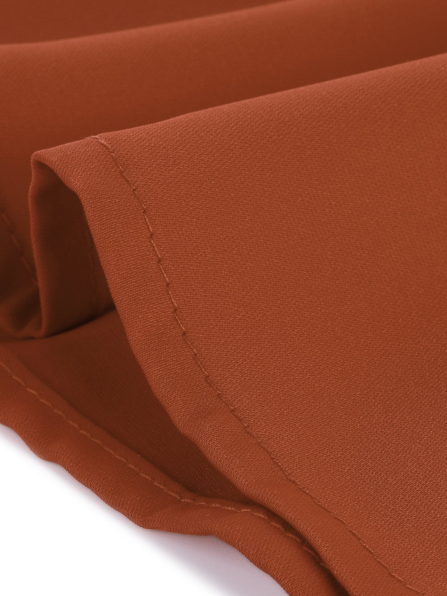 Women's Chiffon Blouse Ruched Stand Collar Pearl Beaded Long Sleeve Top