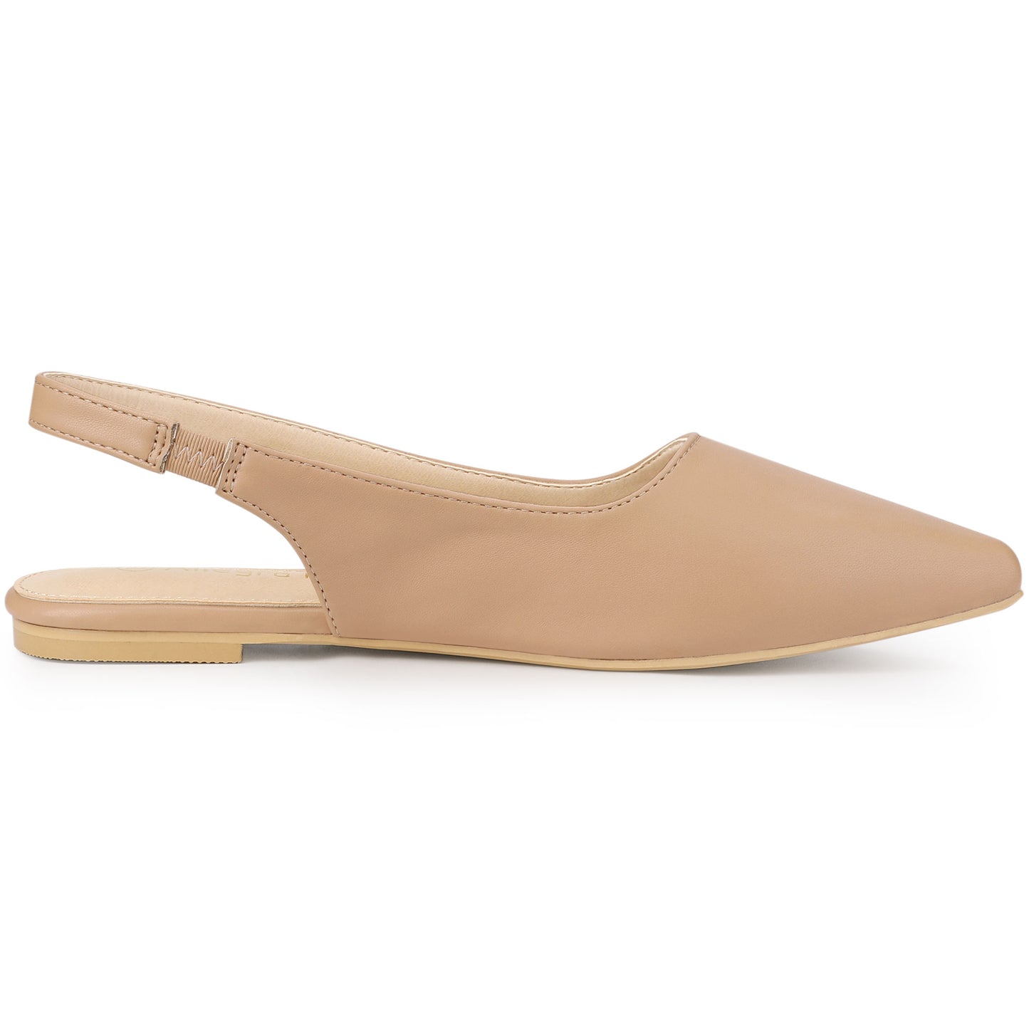 Women's Pointed Toe Pumps Slingback Flat Pumps