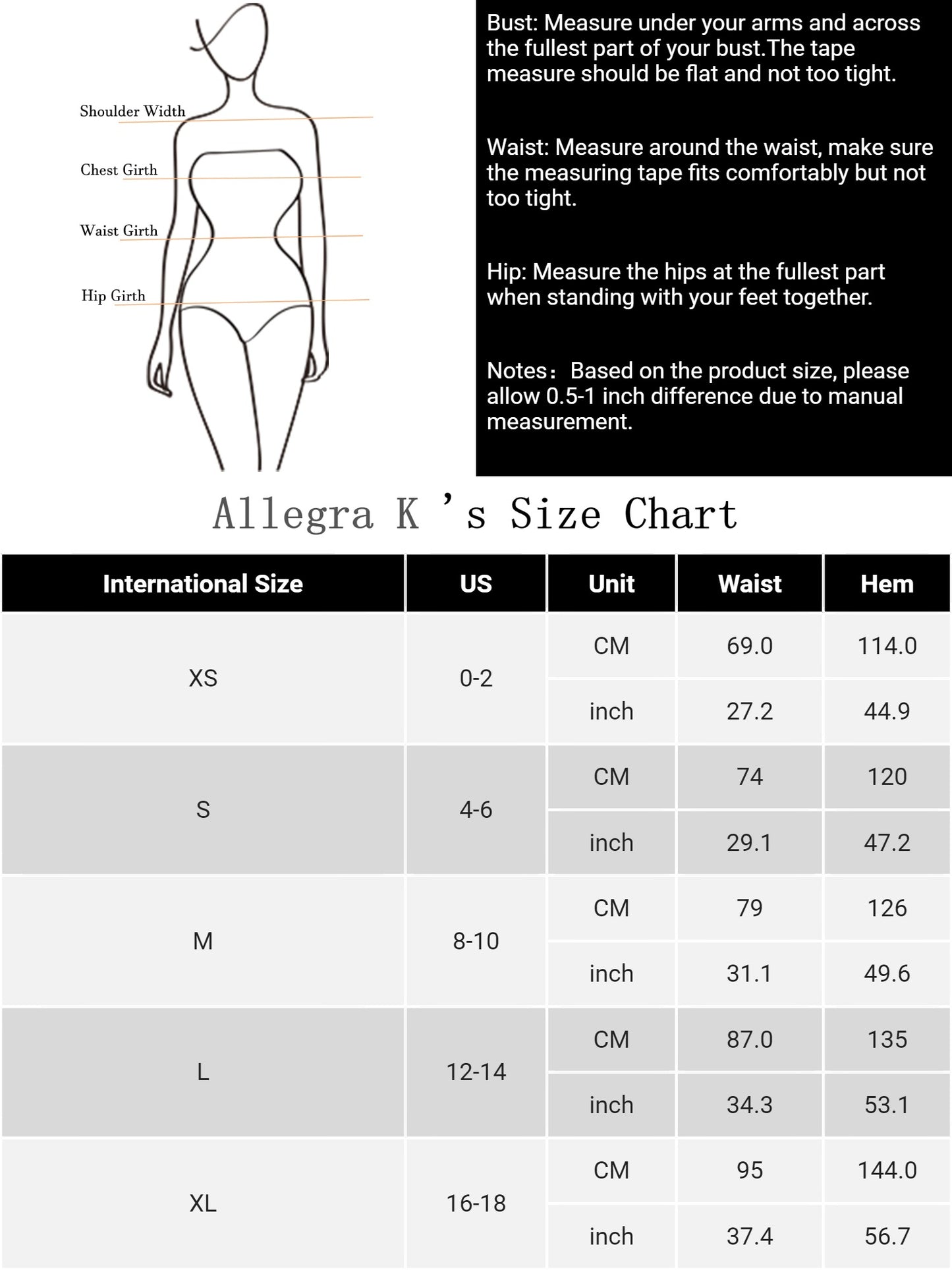 Women's Adjustable Strap Suspender Skirt with Pocket A-Line Pinafore Overall Dress