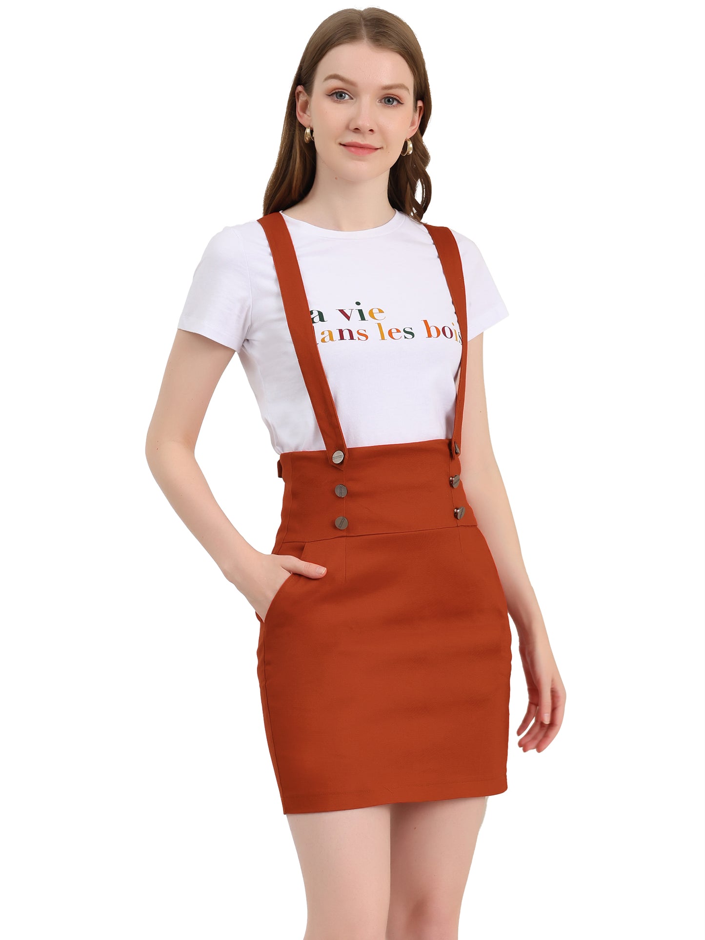 Mono de fiesta con tirantes de tubo y cintura alta para mujer, falda corta con tirantes ajustables