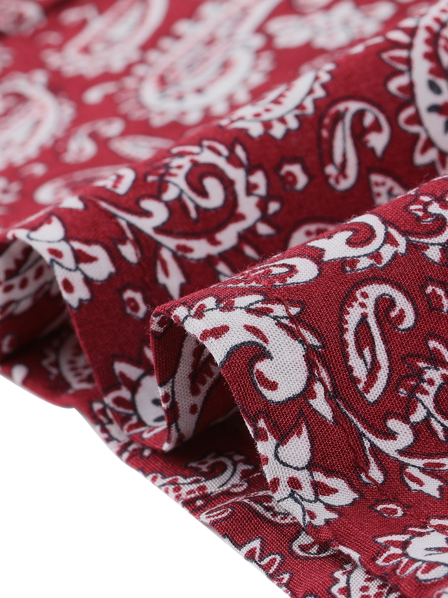 Pantalones anchos y holgados con abertura y cintura alta estilo bohemio para mujer