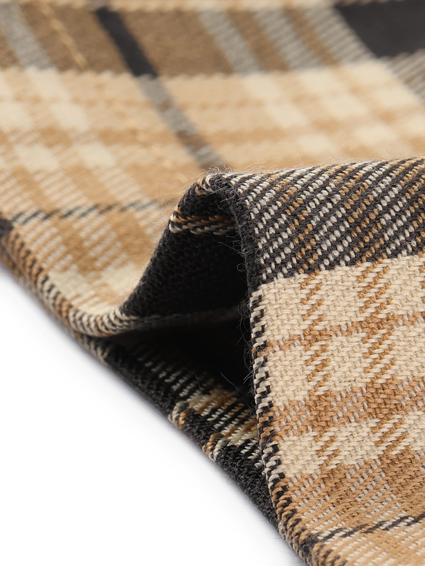 Women's Plaid Pants Elastic Waist Casual Work Office Long Trousers