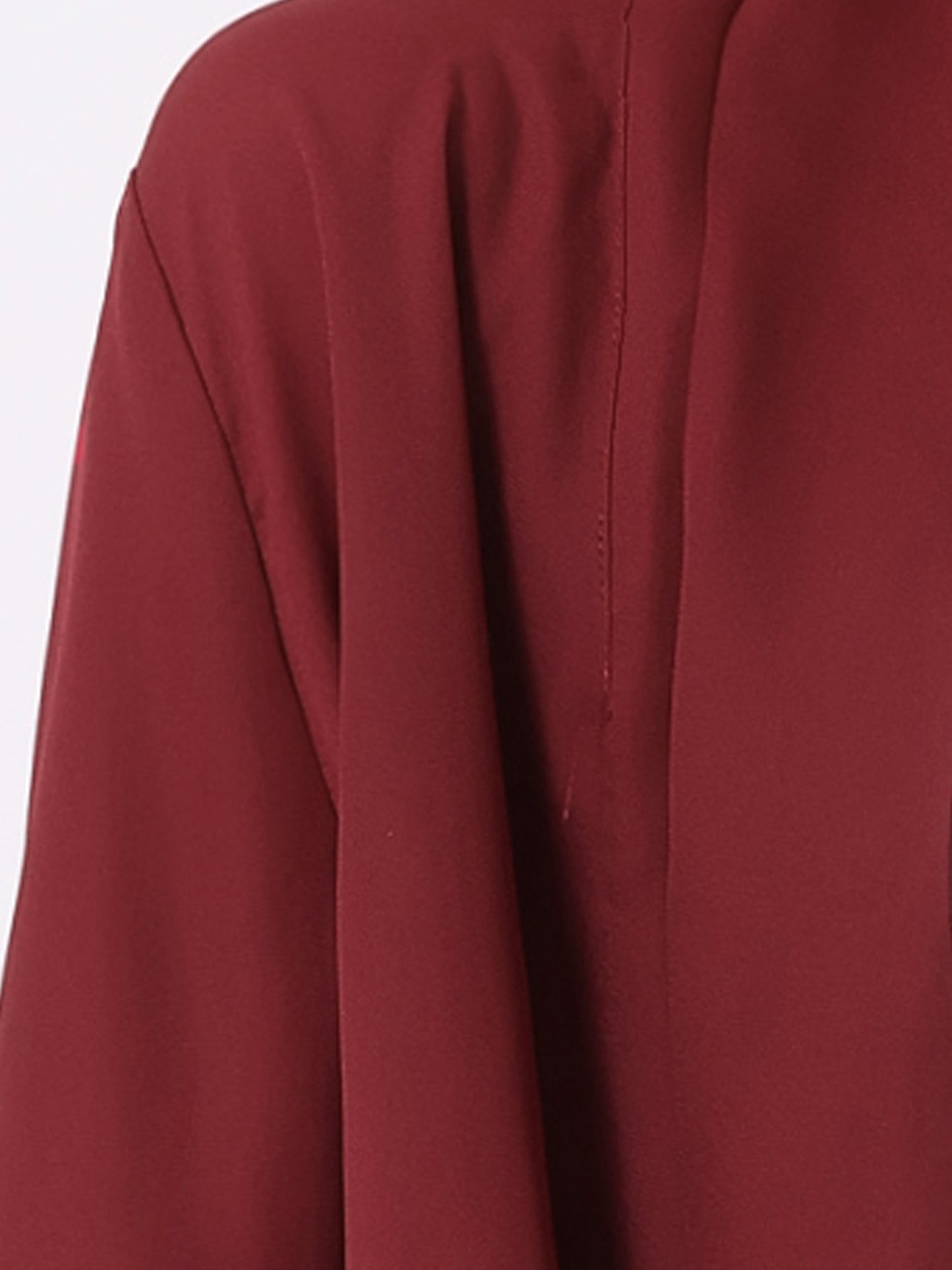 Chaqueta tipo bolero de gasa de verano para mujer, con mangas fruncidas 3/4 y solapa chal, fina, ligera y abierta al frente.
