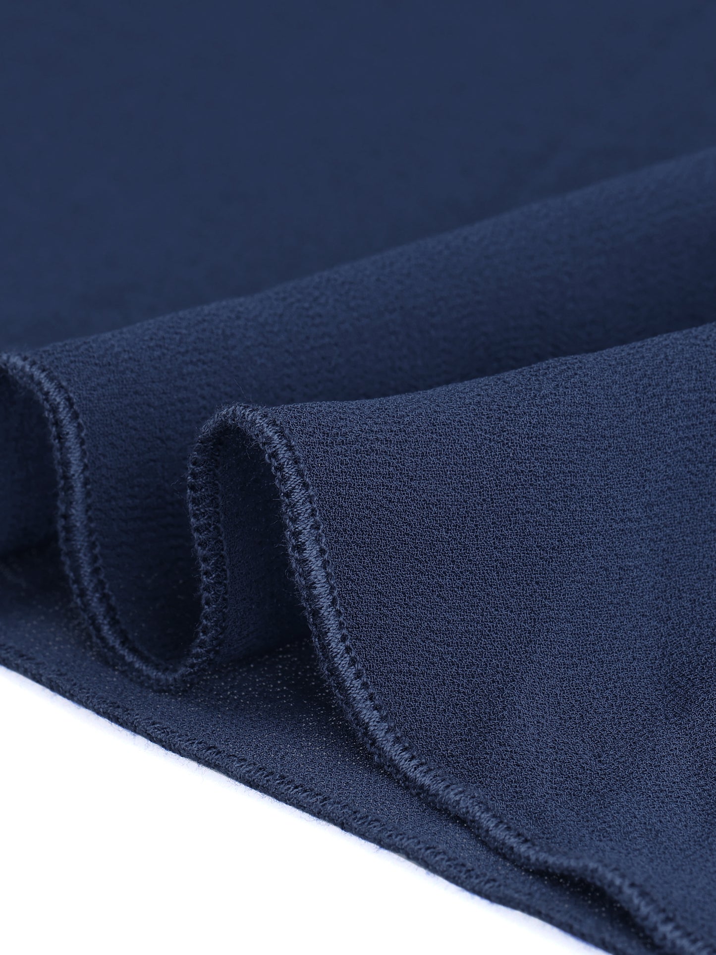 Falda midi de gasa con cintura elástica y dobladillo asimétrico para mujer, estilo vintage, estilo pañuelo