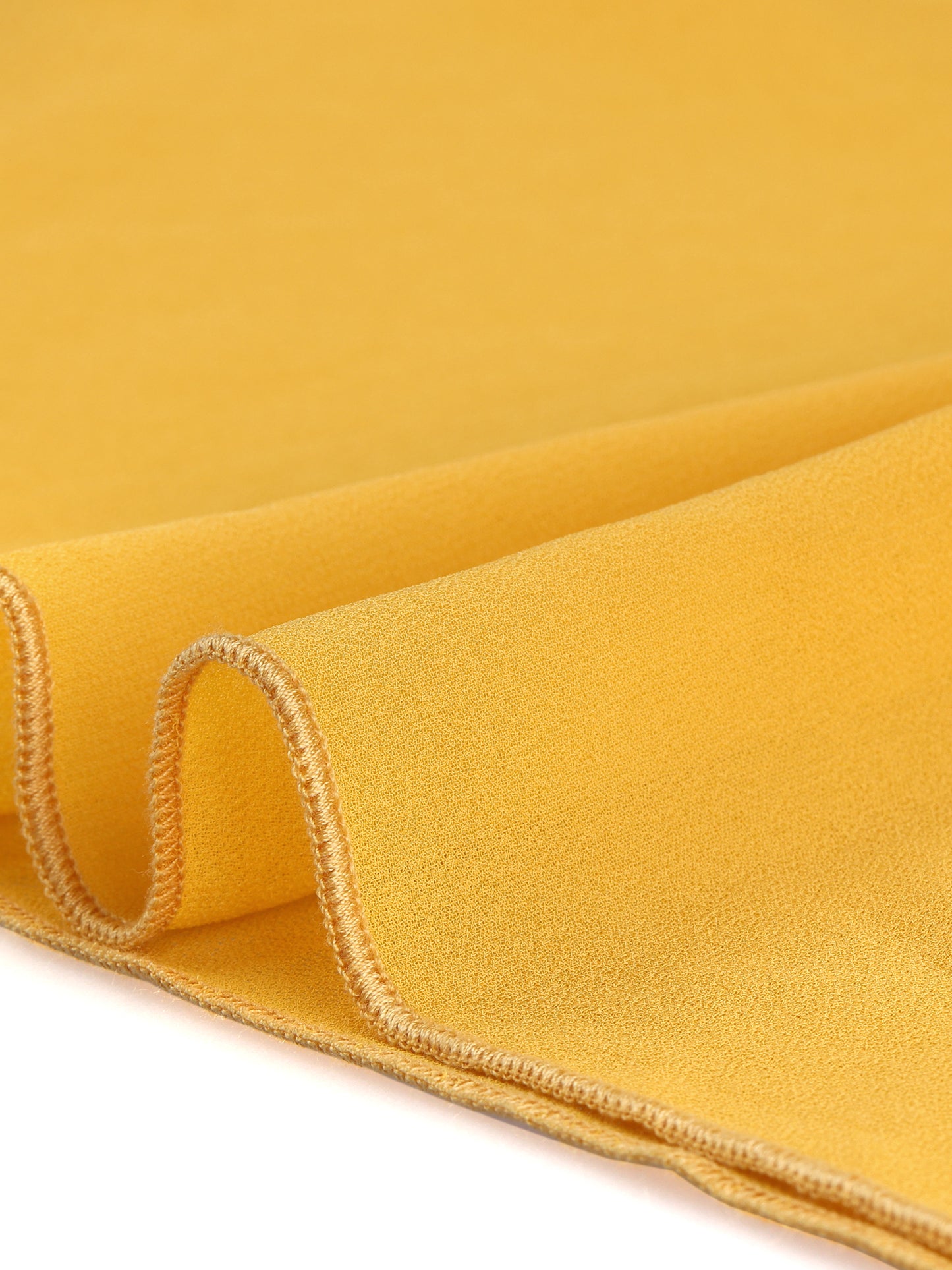 Women's Asymmetrical Hem Elastic Waist Chiffon Flowy Vintage Handkerchief Hemline Midi Skirt