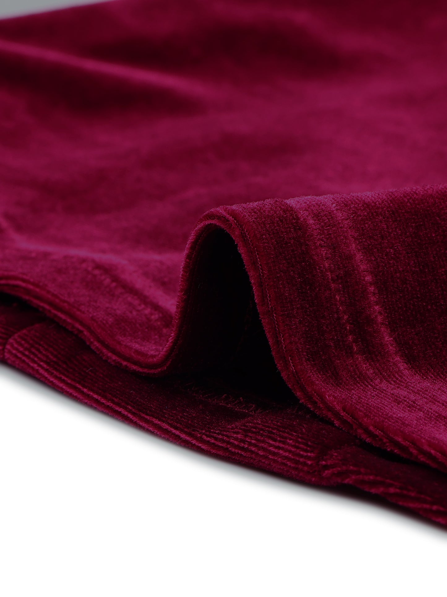 Women's Halter Neck Velvet Velour Party Crop Top