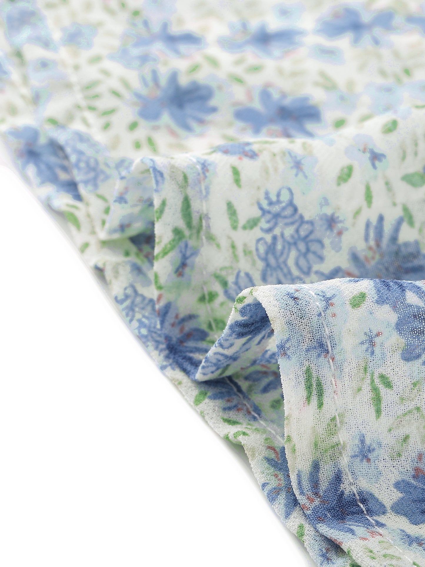 Faldas florales de verano para mujer, minifalda de gasa con capas y dobladillo fruncido con cintura fruncida
