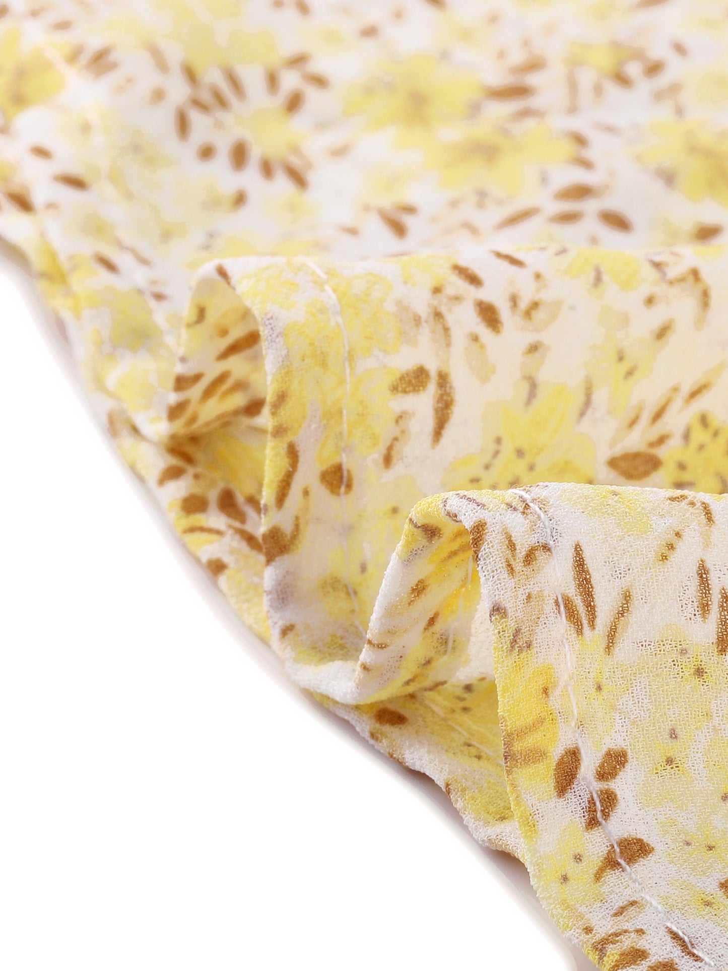 Faldas florales de verano para mujer, minifalda de gasa con capas y dobladillo fruncido con cintura fruncida