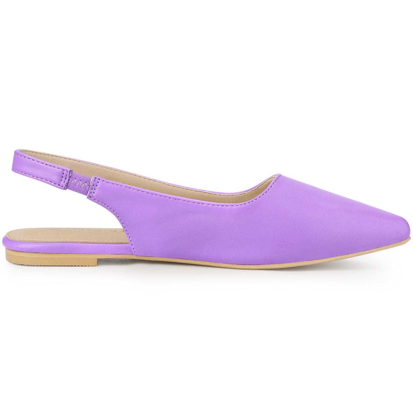 Women's Pointed Toe Pumps Slingback Flat Pumps